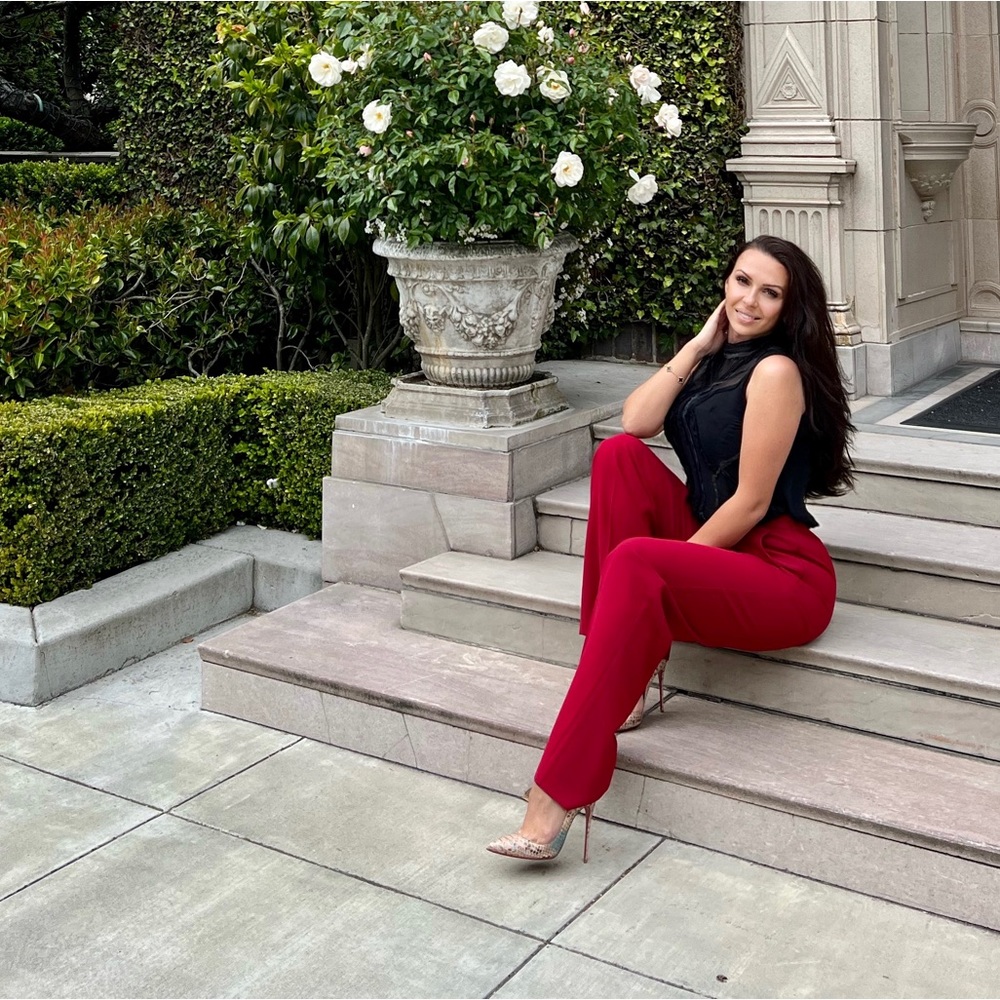Red pants